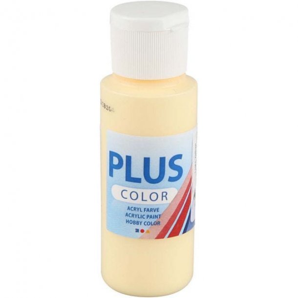 Plus Color Akrylmaling - Light Yellow