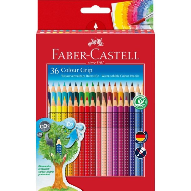 Faber-Castell Colour Grip Farveblyanter 36 stk.