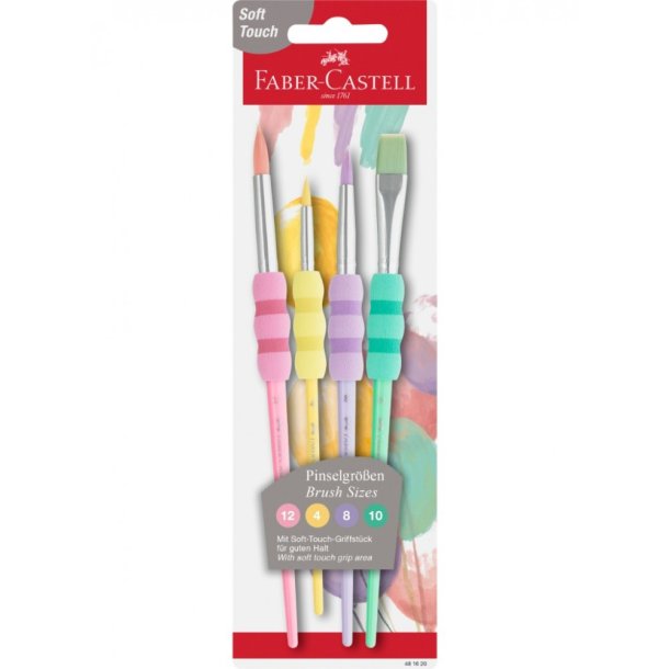 Faber-Castell Pensler 4 stk. Pastel