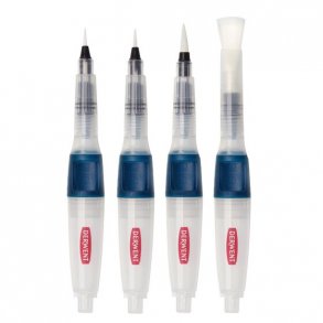 Derwent Waterbrush Assorteret St 4 stk.