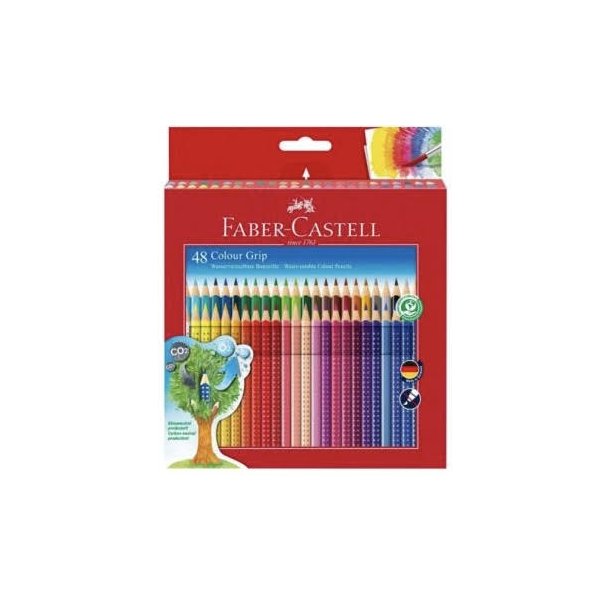 Faber-Castell Colour Grip Farveblyanter 48 stk.