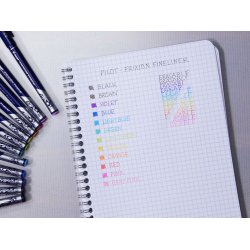 Pilot Frixion Fineliner Sort
