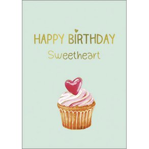 Hartung Postkort - Happy Birthday Sweetheart