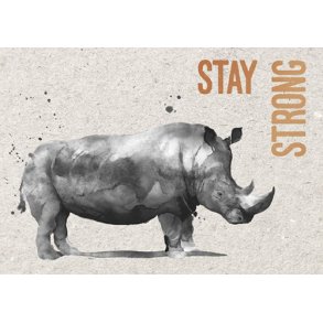 Hartung Dobbeltkort Kobber - Stay Strong