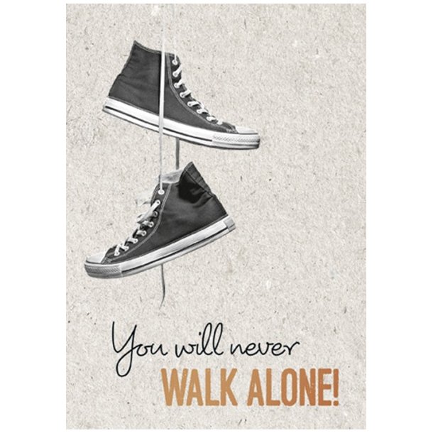 Hartung Dobbeltkort Kobber - You will never walk alone