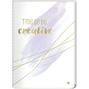 Hartung Notesh�fte A5 - Time to be creative