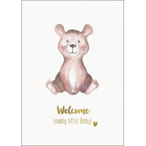 Hartung Postkort - Welcome lovely little Baby