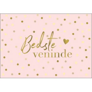 Hartung Postkort - Bedste veninde