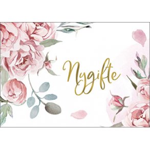 Hartung Postkort - Nygifte