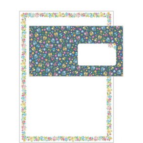 Brevpapir St - Blomster