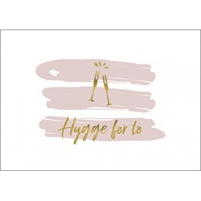 Hartung Postkort - Hygge for to