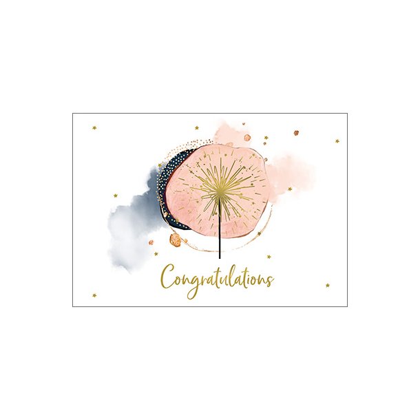 Hartung Postkort - Congratulations