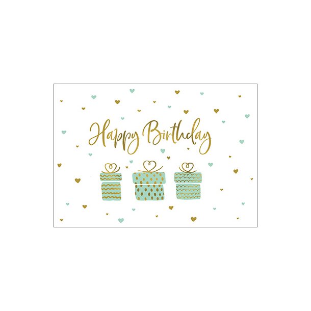 Hartung Postkort - Happy Birthday Gifts