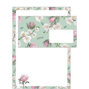 Brevpapir St - Orkideer