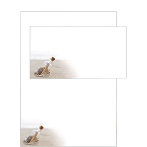 Brevpapir St - Flaskepost