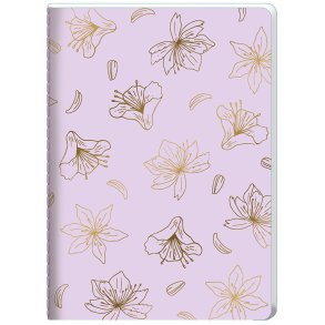 Hartung Notesh�fte A5 - Purple Lillies