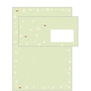 Brevpapir St - Bier & Blomster