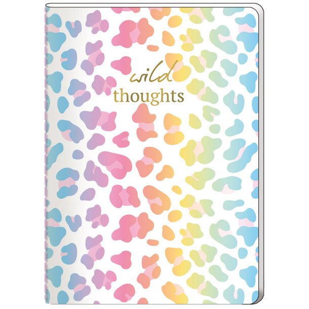 Hartung Noteshfte A5 - Rainbow Leopard