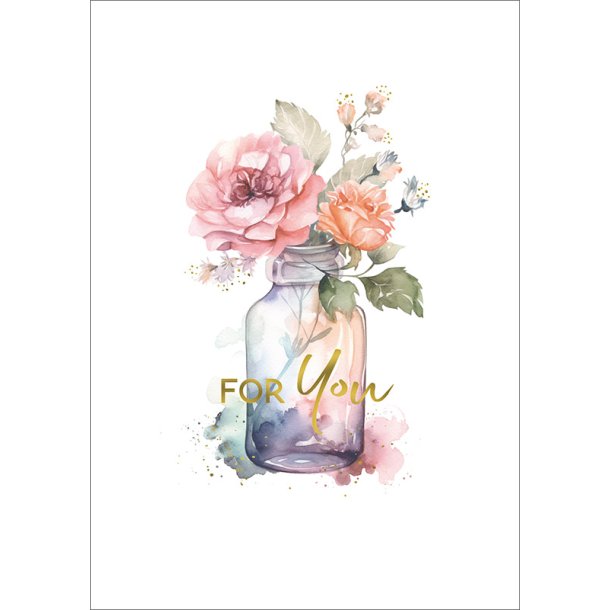 Hartung Postkort - For You