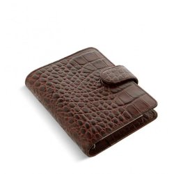 Filofax Classic Croc Pocket Kalenderomslag Chestnut