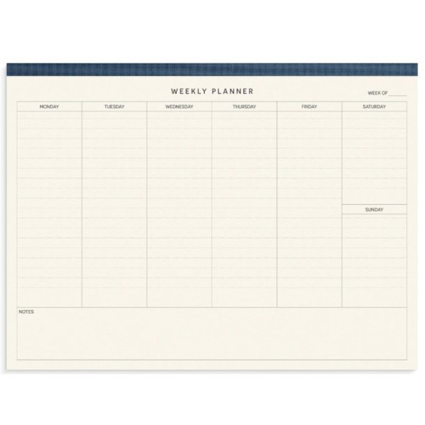 Weekly Planner A4