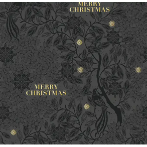 Gavepapir Exclusive - Black Christmas