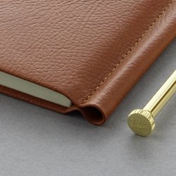 Letts Origins Slim Address Book Tan