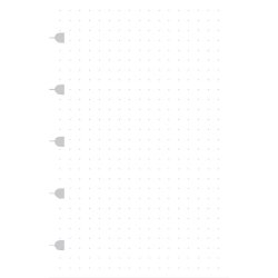 Filofax Notebook Refill Pocket dotted