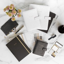 Filofax Moonlight Pocket Kalenderomslag Black