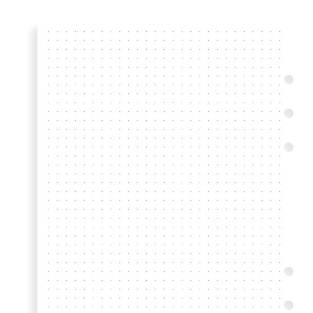Filofax Refill A5 Dotted