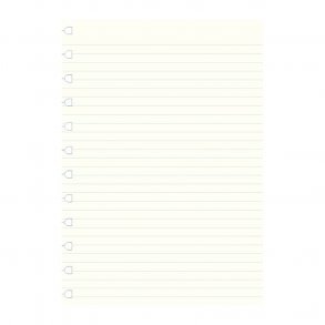 Filofax Notebook Refill A4 linjeret