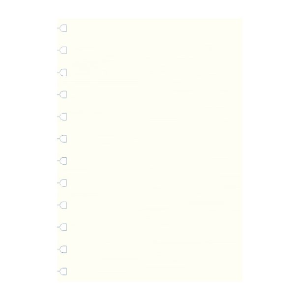 Filofax Notebook Refill A4 blank