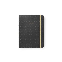 Filofax Notebook A5 Moonlight Black