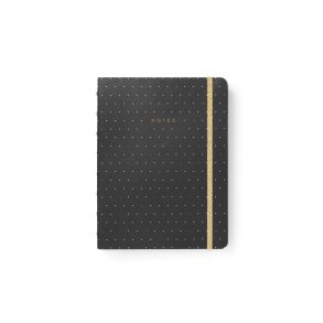 Filofax Notebook A5 Moonlight Black
