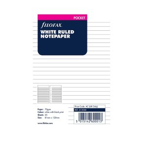 Filofax Refill Pocket Linjer