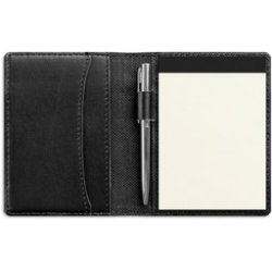 Journalistblok A7 Sort