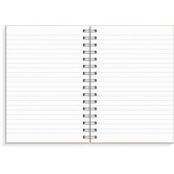 Spiralnotesbog A5 Notes Beige