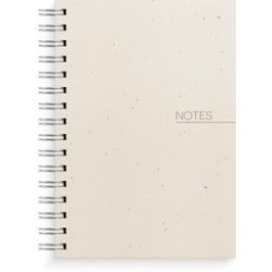 Spiralnotesbog A5 Notes Beige
