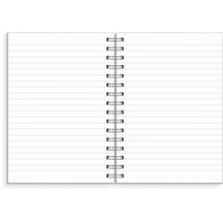 Spiralnotesbog A5 Notebook Light Blue