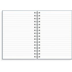 Spiralnotesbog A5 Notebook Blue