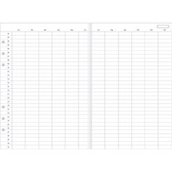 Filofax Refill A5 rsplan - look way ahead