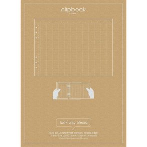 Filofax Refill A5 rsplan - look way ahead