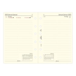 Filofax Refill Dagskalender Pocket 'BEMRK 2025'