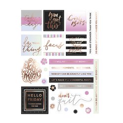 Kalender Stickers - Best night