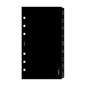 Filofax Refill Personal Faneblade A-