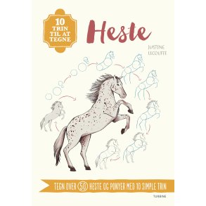 10 Trin til at tegne Heste