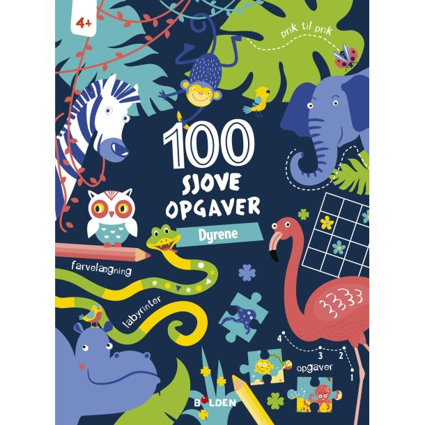 100 sjove opgaver - Dyrene