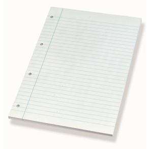 Standard Skriveblok A4 Linieret