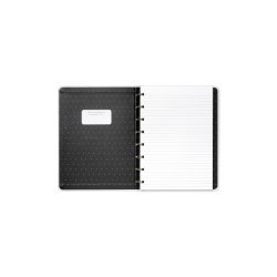 Filofax Notebook A5 Moonlight Black