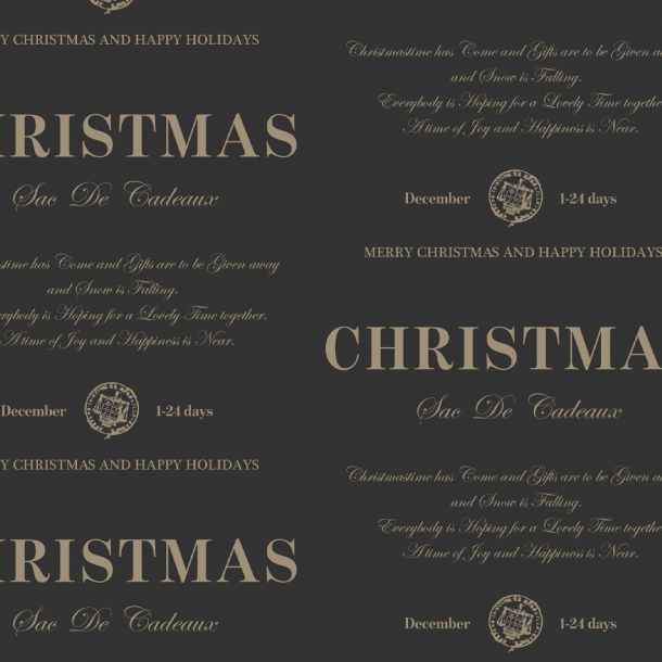 Gavepapir CHRISTMAS